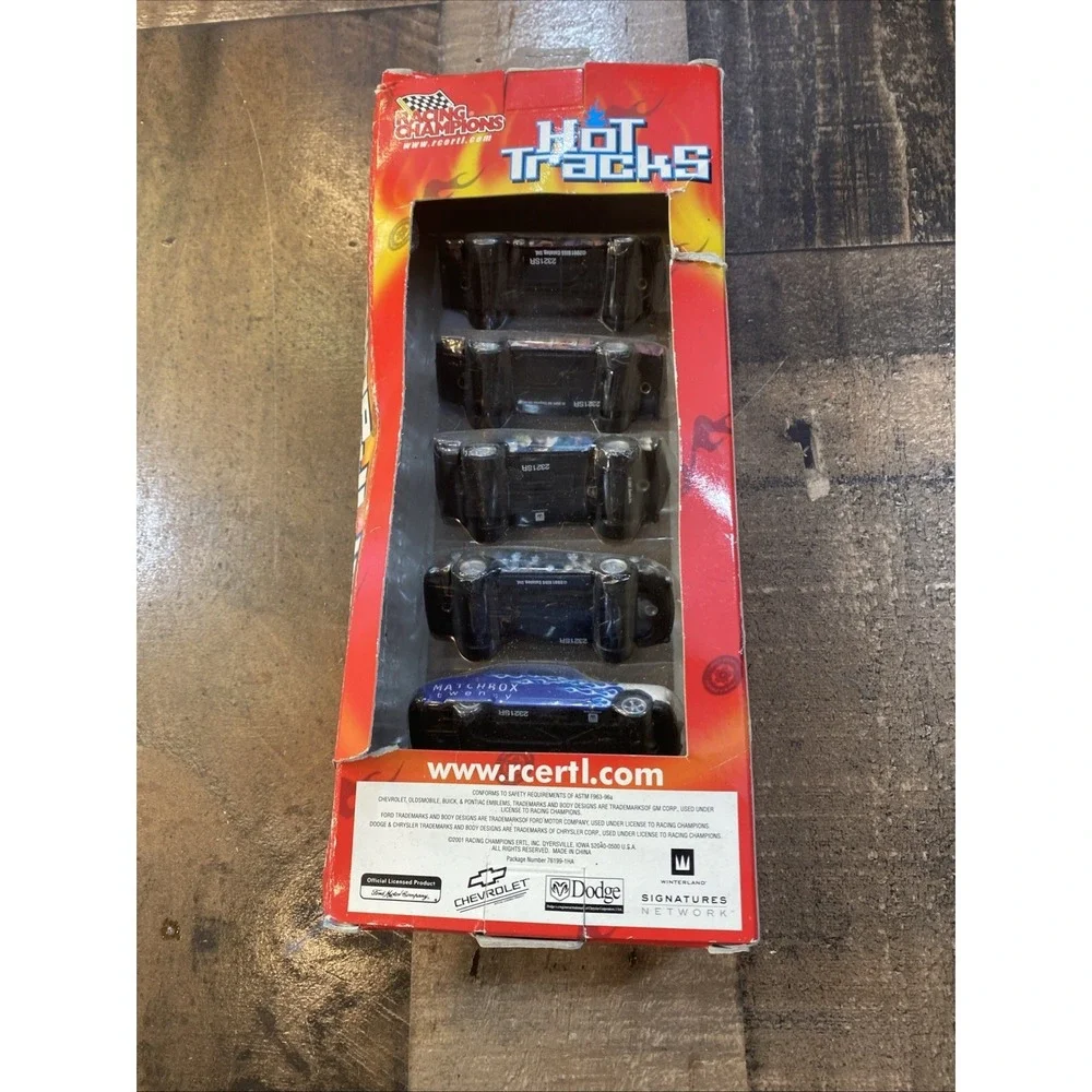 RACING CHAMPIONS HOT TRACKS *NSYNC MEGA HIT FIVE PACK DIE CAST‎ Vintage
